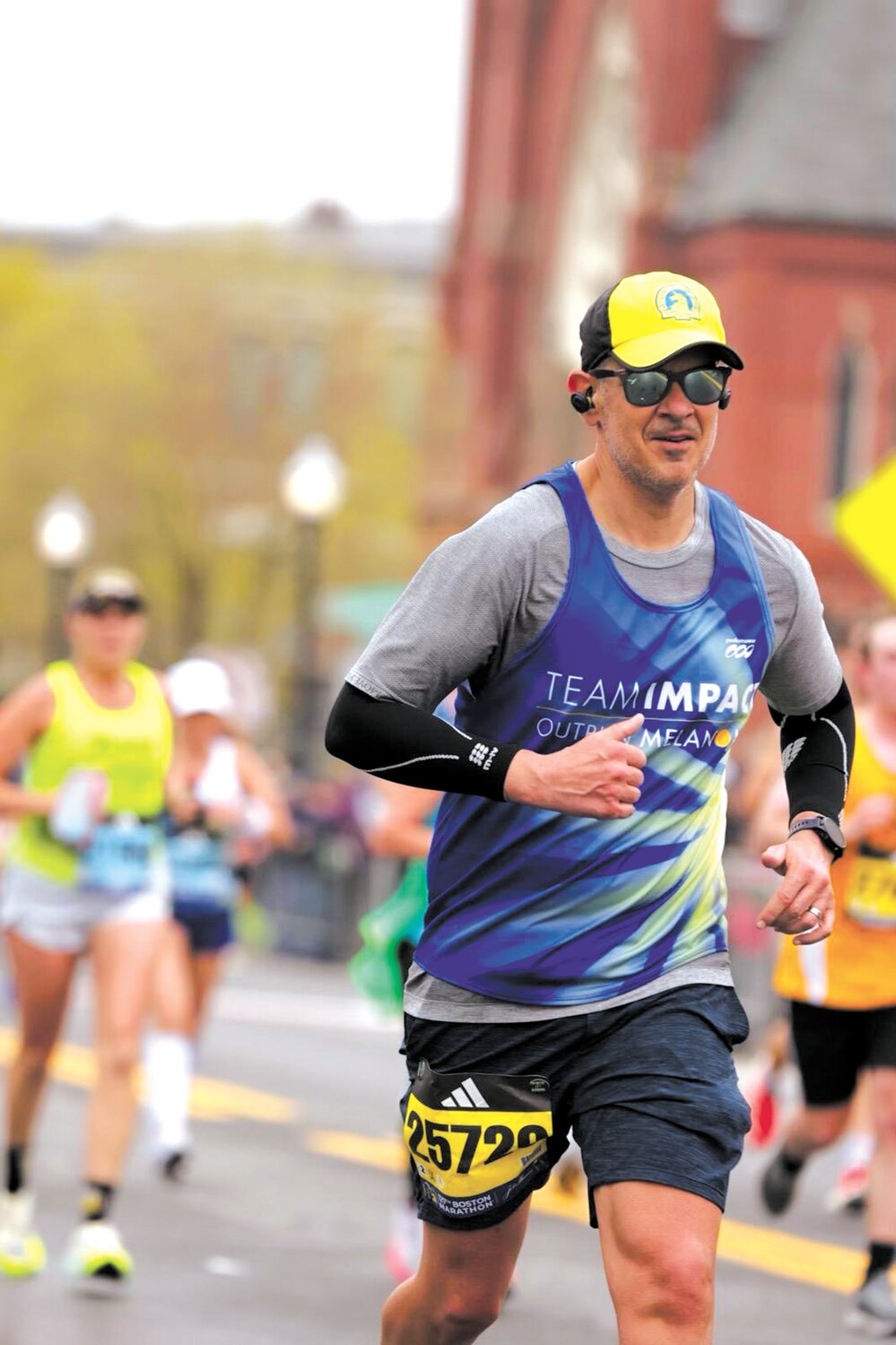 NEW TO THE CLUB: Local runner Daniel Anter competes in the Boston Marathon for the 25th time, joining the Quarter Century Club, which is made of only 200 people. (Submitted photo)